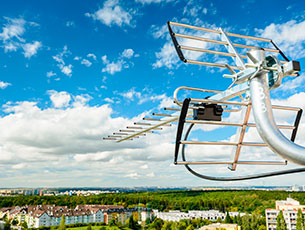 Instalación de antenas de televisión